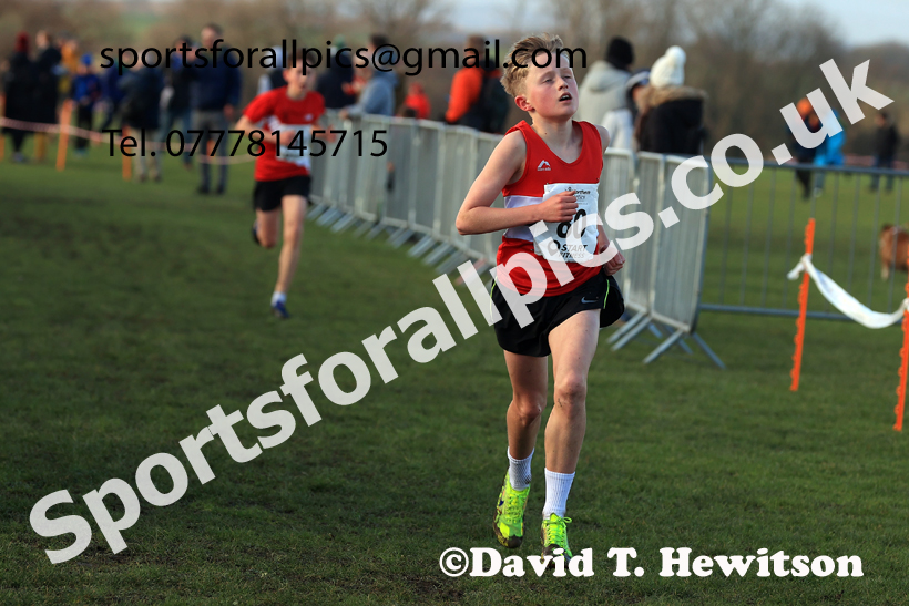 Boys Under-13s 2026 Northern Cross Country Champs., Pontefract Racecourse, Pontefract. Photo: David T. Hewitson/Sports for All Pics